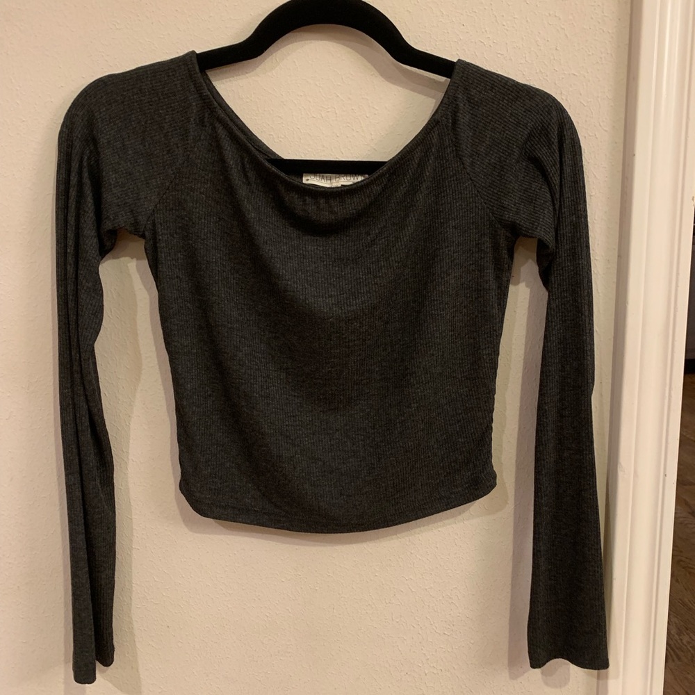 Joah Brown Crop Top